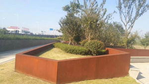 天涯镇耐候钢挡土墙